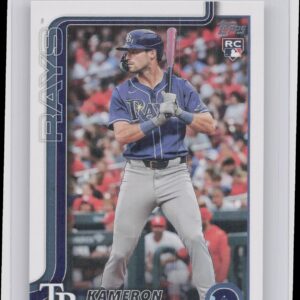 2025 Topps Kameron Misner RC #84 Rays