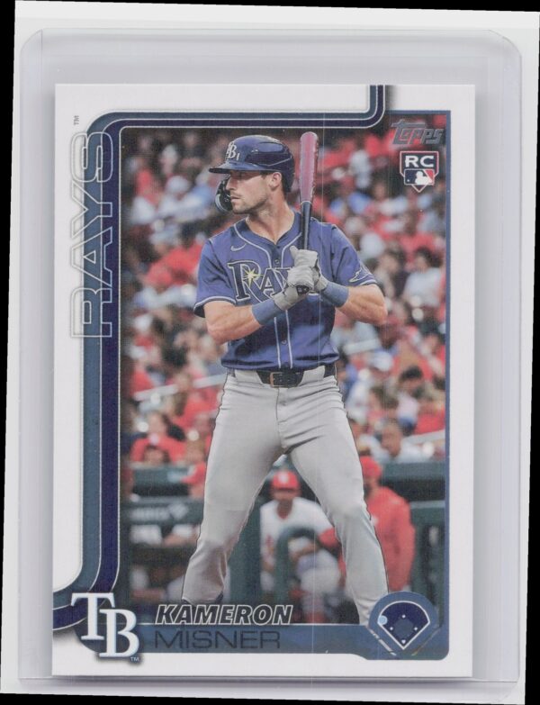 2025 Topps Kameron Misner RC #84 Rays
