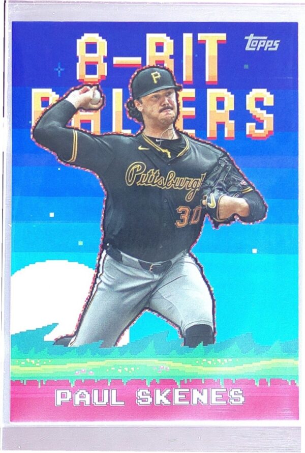 2025 Topps Paul Skenes #8B-13 Pirates 8 Bit Ballers