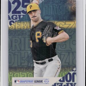2025 Topps Paul Skenes #TG-23 Pirates Training Grounds