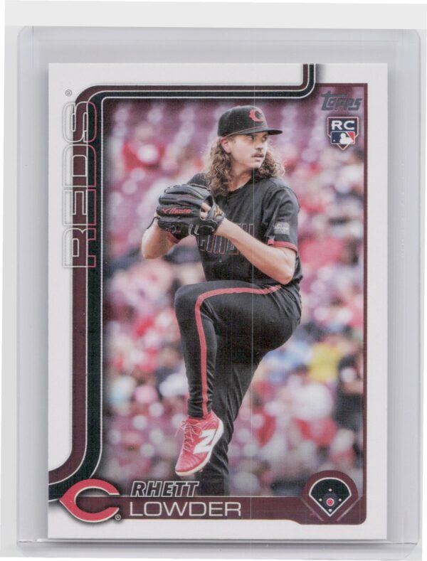 2025 Topps Rhett Lowder RC #205 Reds