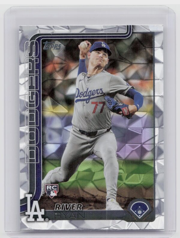 2025 Topps River Ryan Diamante Foil #273 Dodgers
