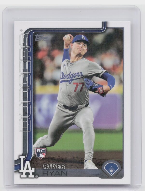 2025 Topps River Ryan RC #273 Dodgers