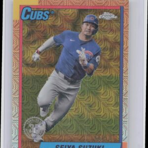 2025 Topps Seiya Suzuki #T90C-47 Cubs 1990 Topps Baseball 35th Anniversary