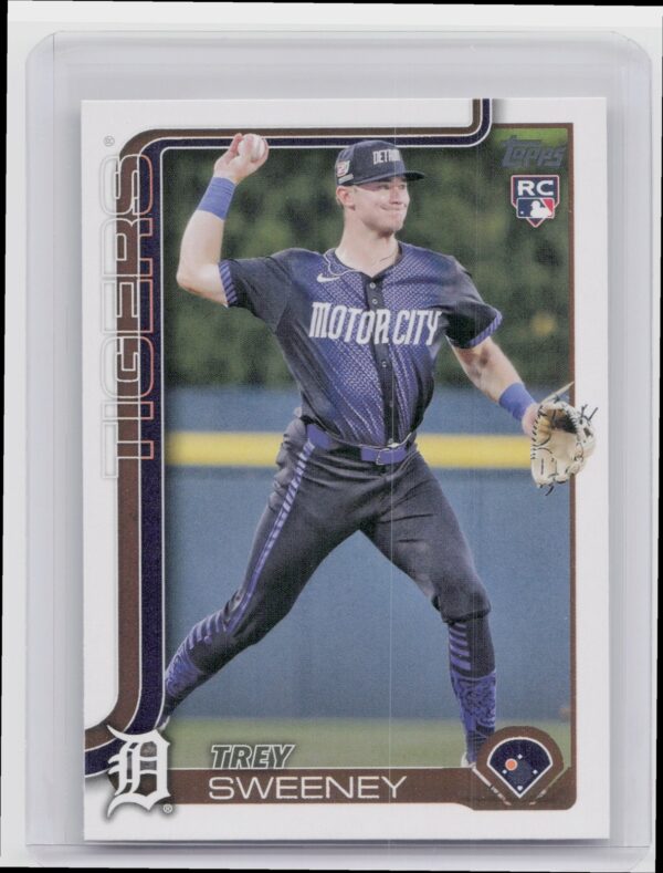2025 Topps Trey Sweeney RC #67 Tigers