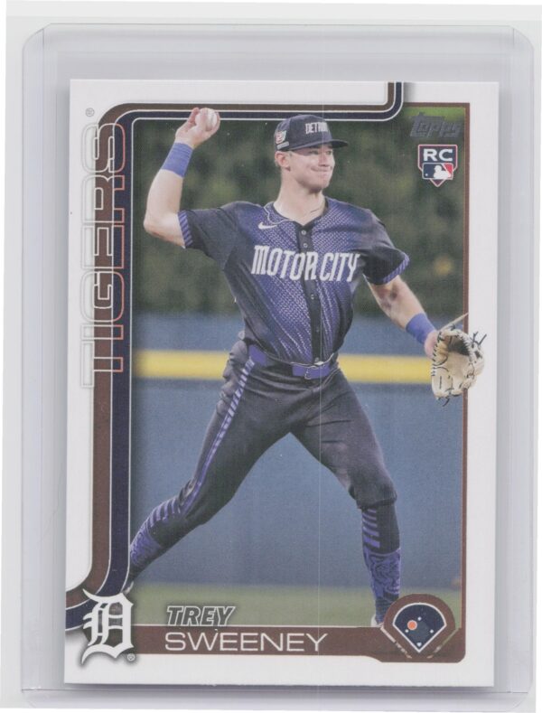2025 Topps Trey Sweeney RC #67 Tigers