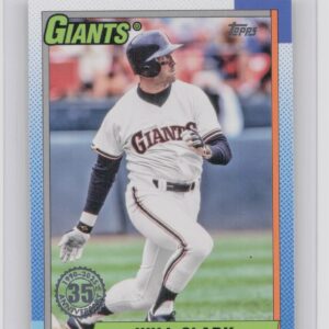 2025 Topps Will Clark #T90-97 Giants 1990 Topps Baseball 35th Anniversary