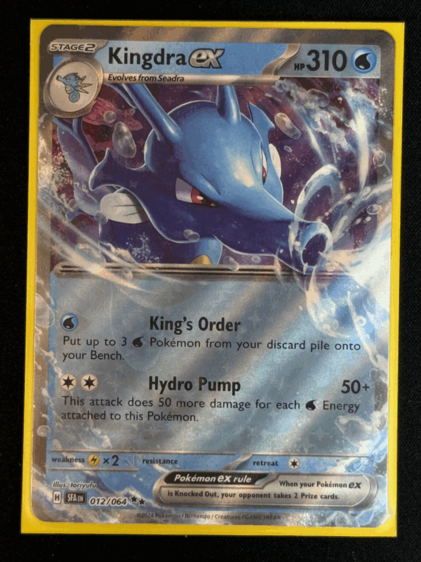 Kingdra ex 012/064 Sv: Shrouded Fable Holo