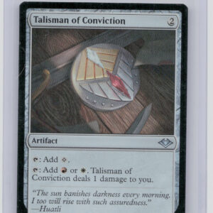 MTG Modern Horizons Talisman of Conviction Foil 230/254