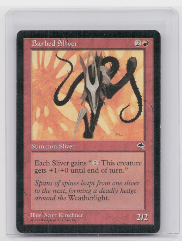 MTG Tempest: Barbed Sliver